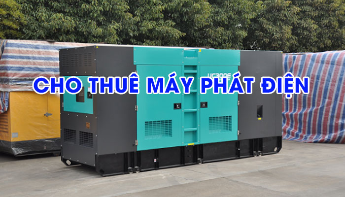 Cho thuê máy phát điện công nghiệp