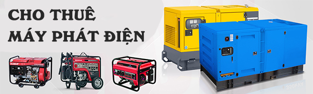Cho thuê máy phát điện công nghiệp