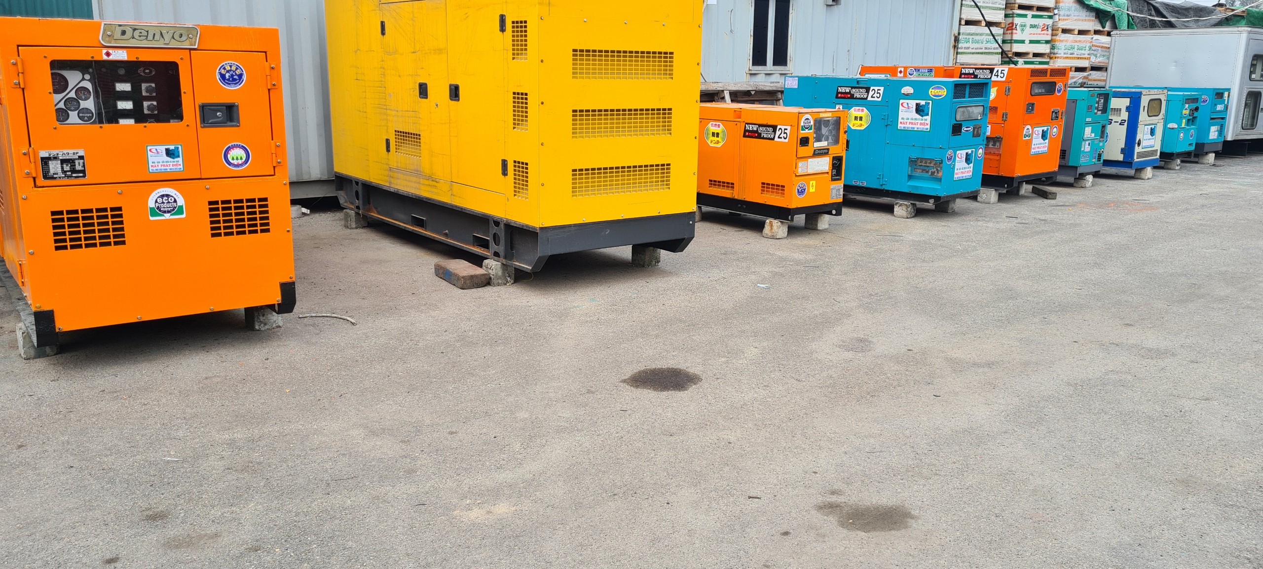 cho thuê máy phát điện tại Hà Nội